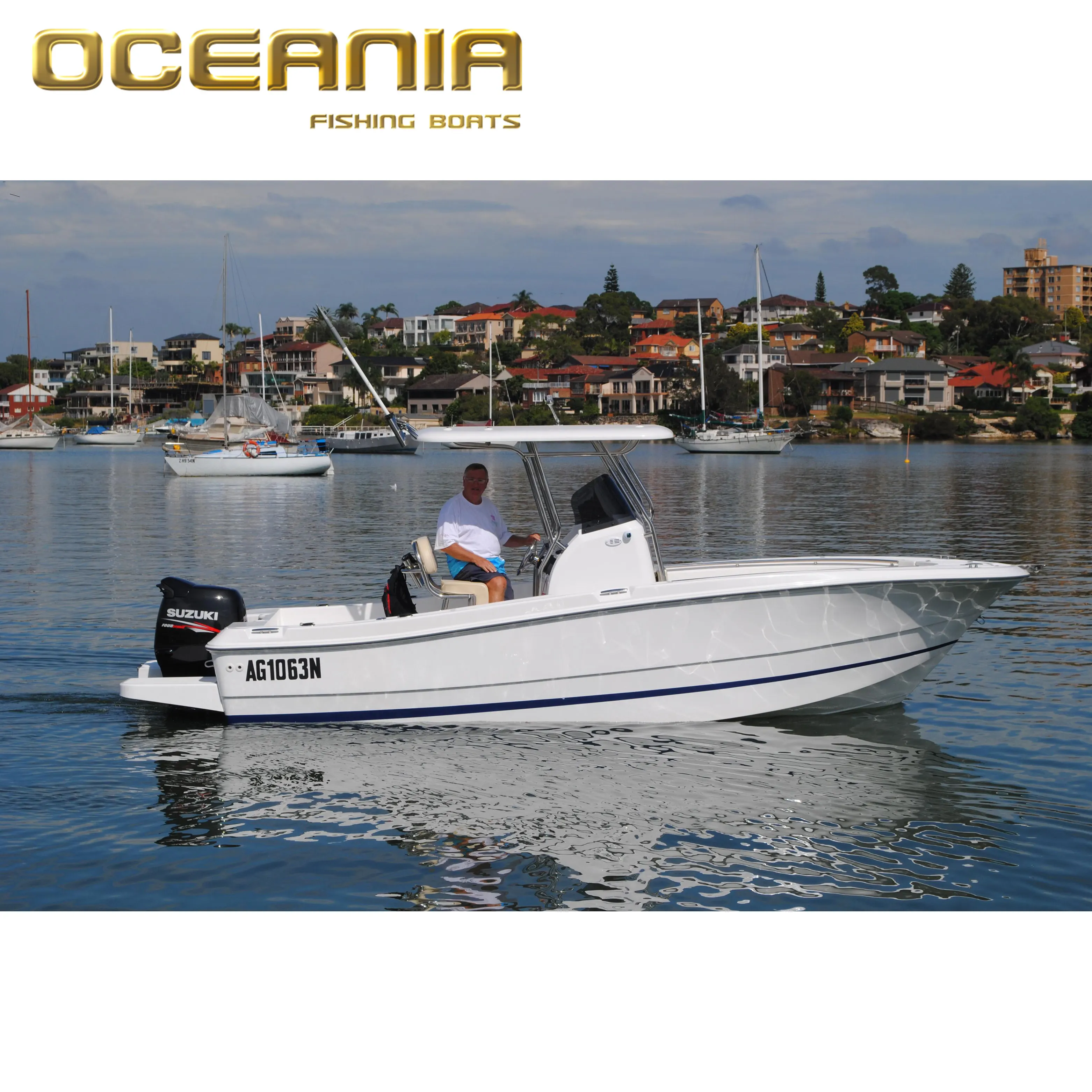 OCEANIA 22CC Стекловолоконная лодка моторная mini yacht1