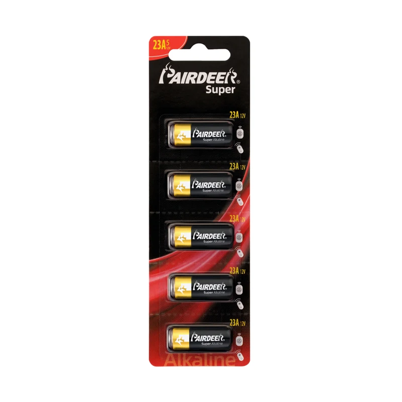 
Hot selling OEM Pairdeer Zinc manganese size 23A 12V 