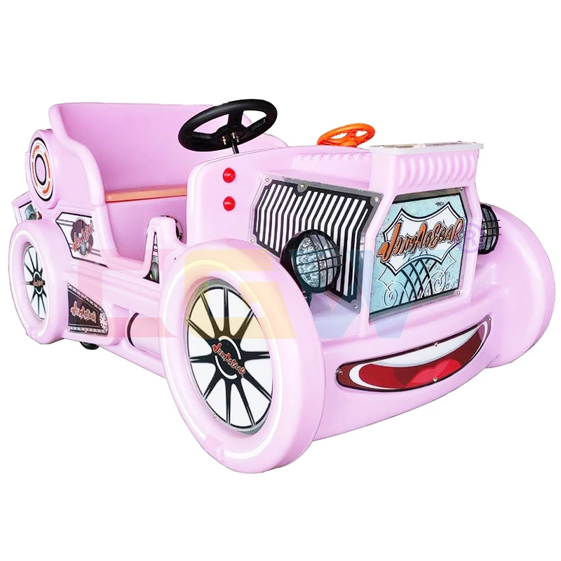 Earn Money Kids Train Ride Coin Operated Kiddie Rides On Car Children Game Machine Bumper Car