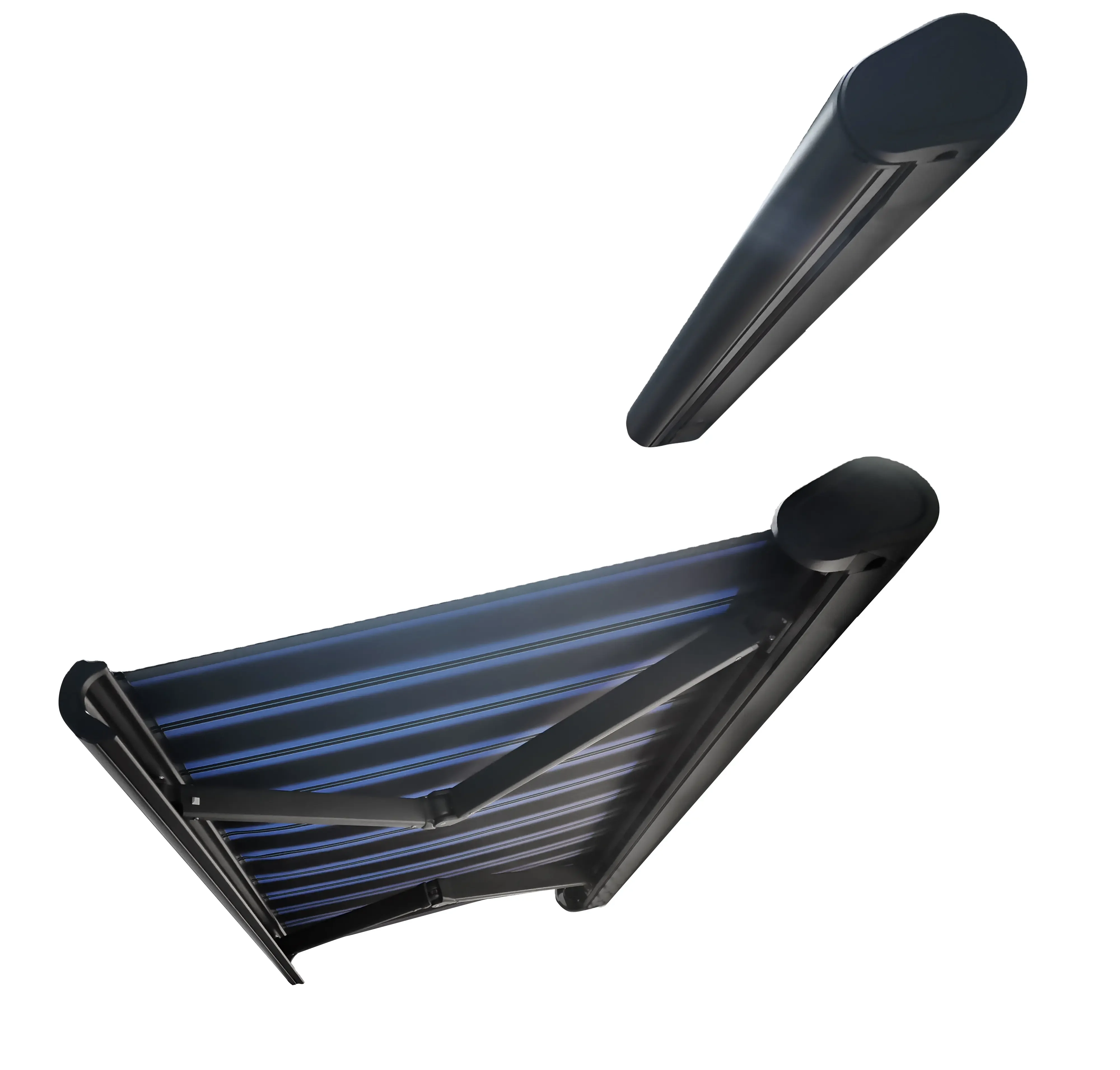 3.5 x 3.5 m Full Cassette Awnings Patio/Garden/Deck/Balcony/Yard Aluminum Retractable Remote Control