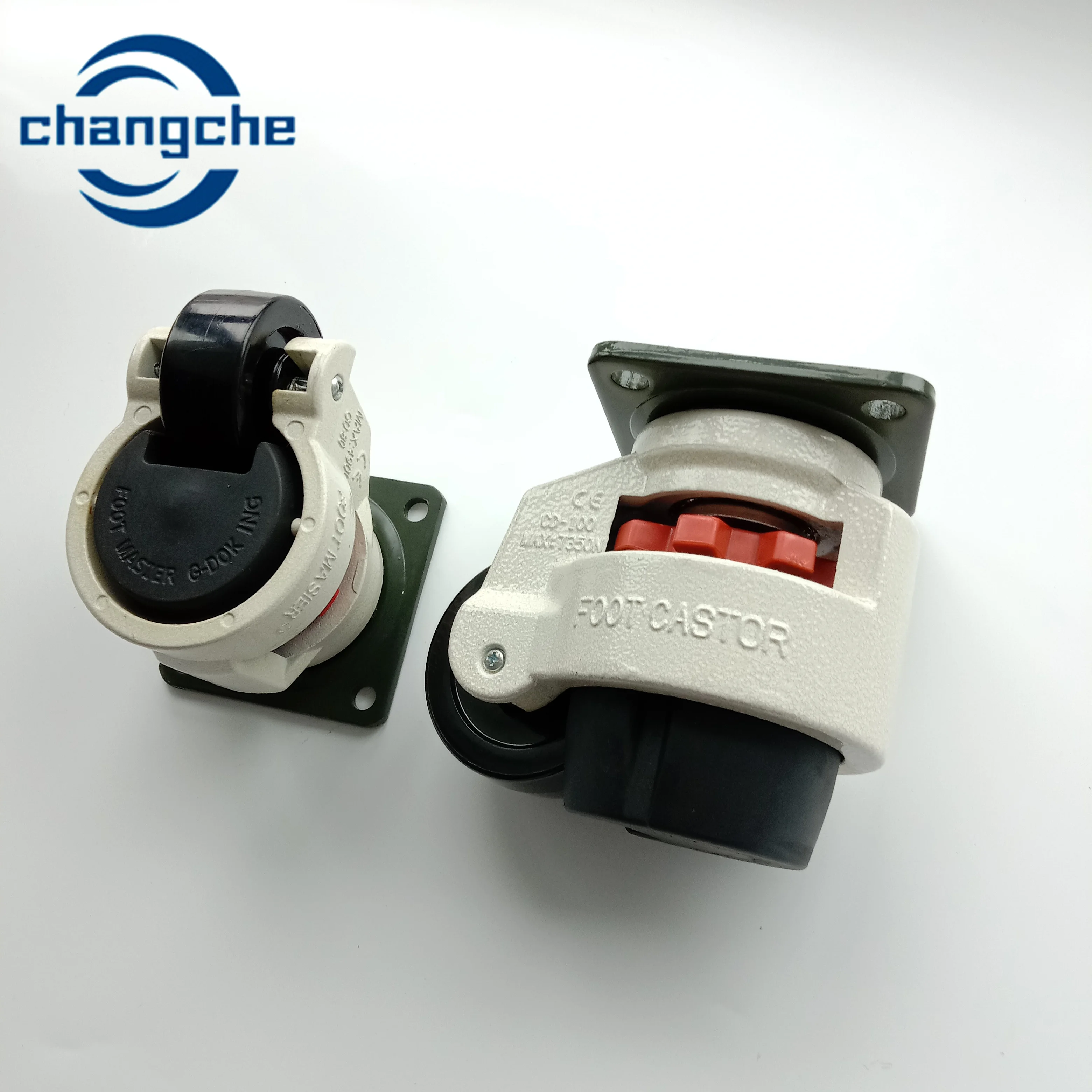 Hospital Trolley Caster Silent Without Damaging The Ground Medical Swivel Caster Wheel Moving Casters