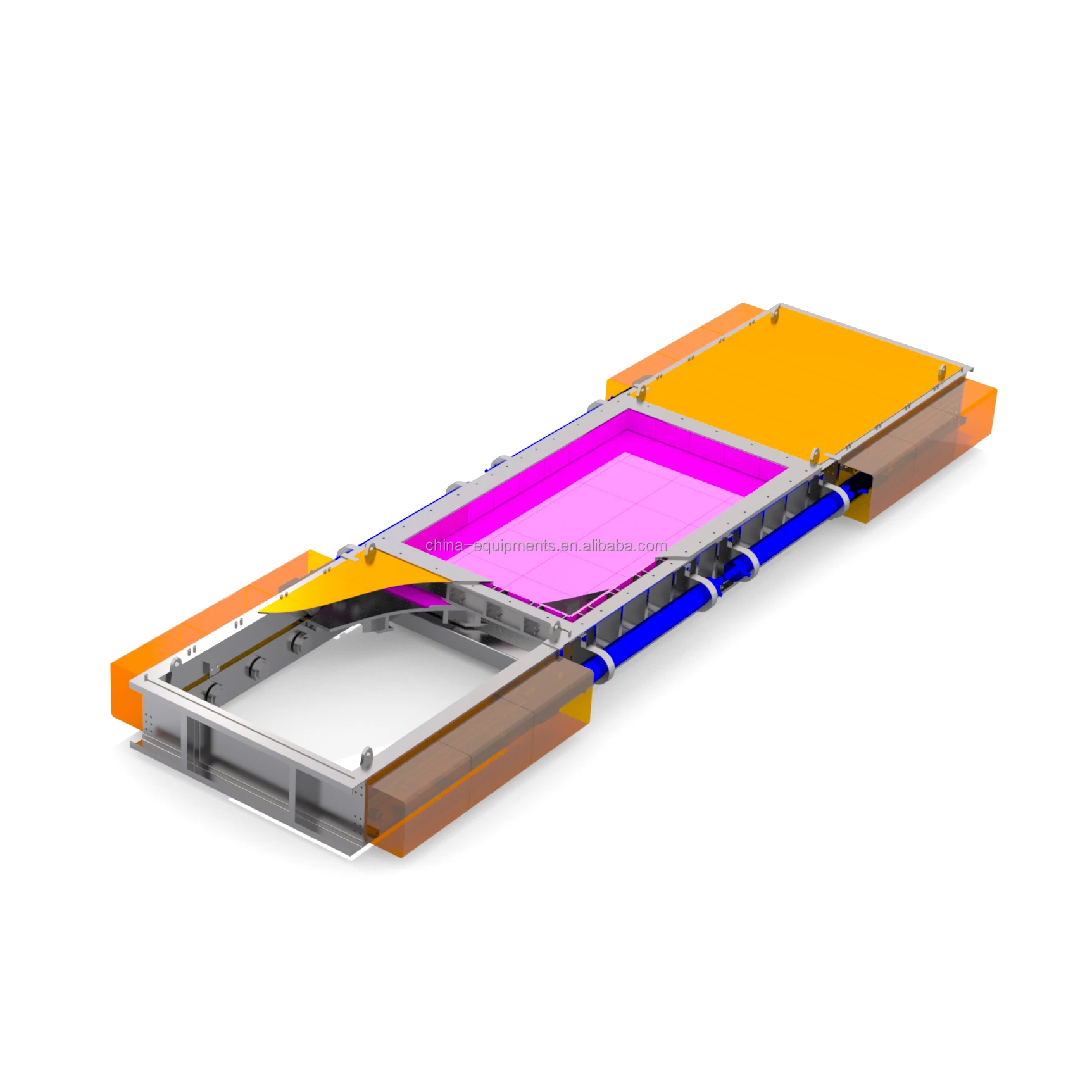 High Tech High Safety Isolation Gate Valve Separator for Mining to Dischage Materials with competitive price