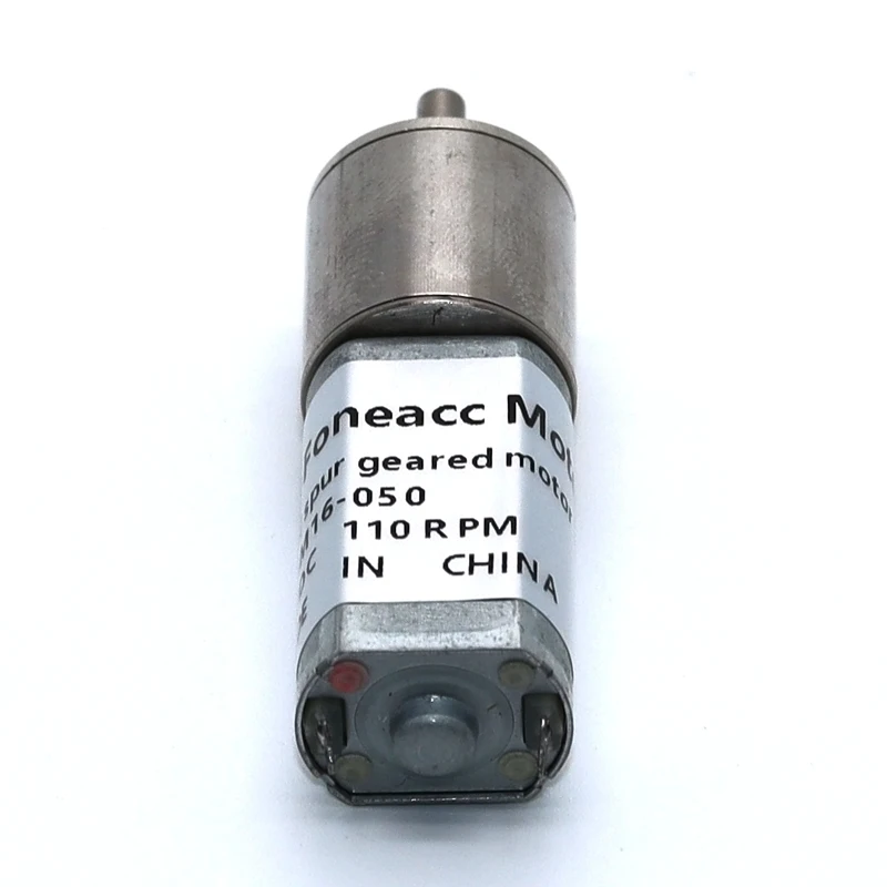 Quiet Small 15.5mm 16mm Dc 1.5v-24volt Gm16-030 Gm16-050 Brush Electric Gear Motor