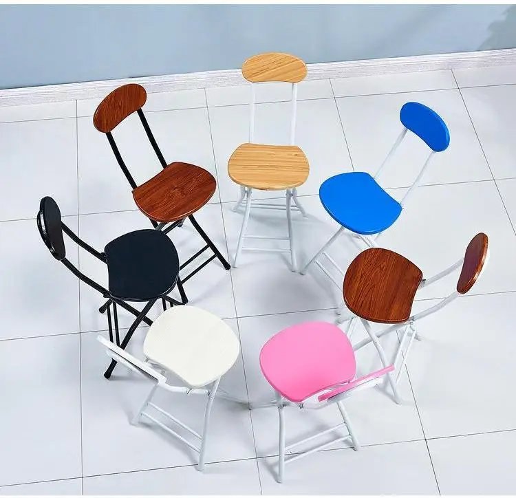 Оптовая продажа дешевый складной стул с металлической