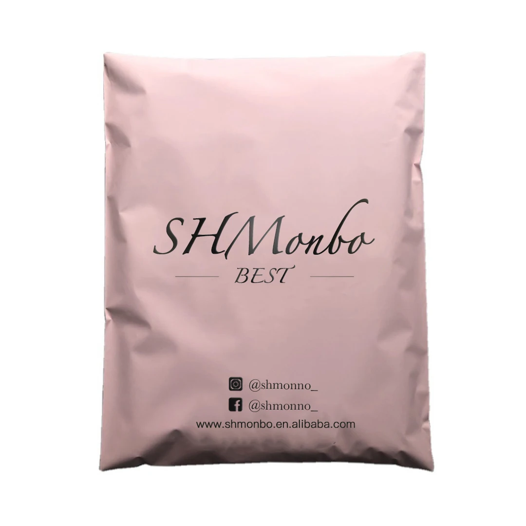 T2042 Custom Logo Plastic Polymailers Courier Envelope Mail Mailing Shipping Bags For Clothes Custom White Polymailer Bags