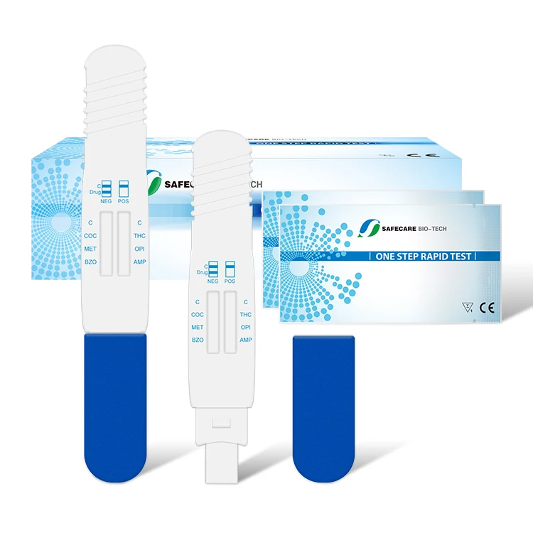Multi-drug Drugs of Abuse DOA Saliva COT Cotinine Rapid Test Midstream