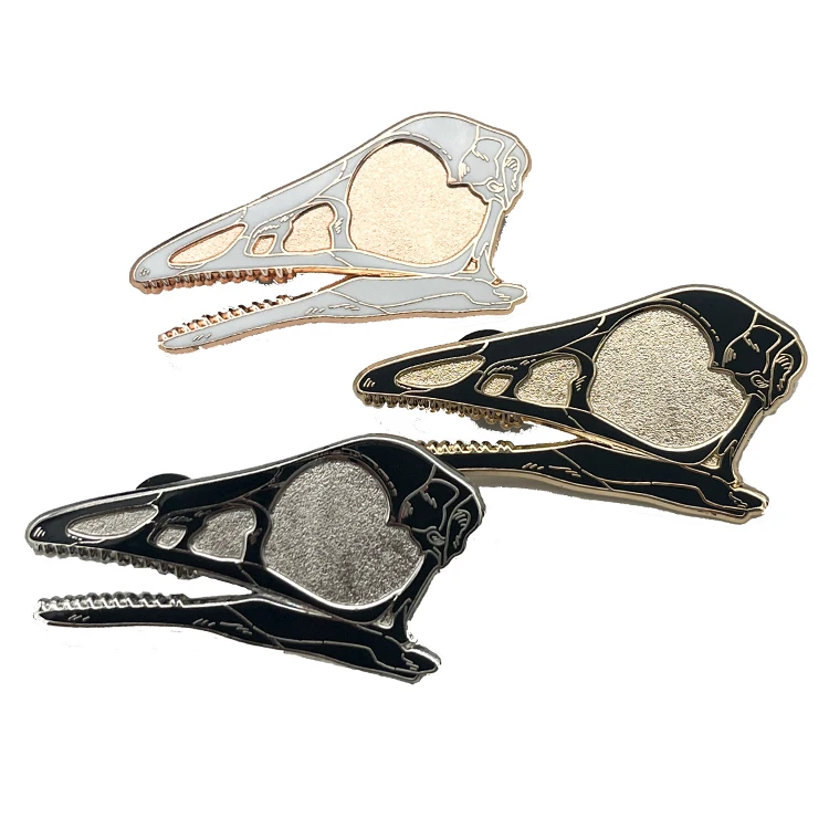 Factory Price Wholesale Metal Lapel Pin Design Hard Enamel UV Printing Medusa Pin Badge