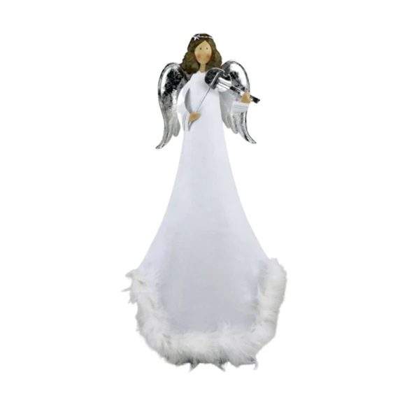 Wholesale cheapest price outdoor metal iron christmas angel for crafts