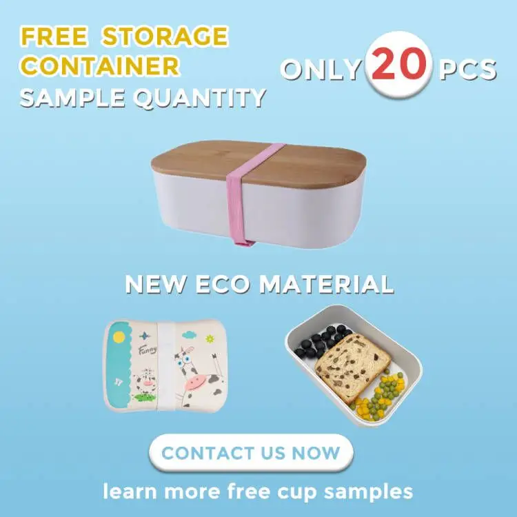 rpet plastic bento lunch food box children large food storage round bin container organizer