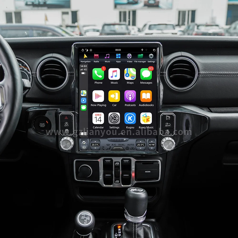 13 дюймов PX6 8 core 4 гб + 64g автомобильный экран навигации для JEEP Wrangler 4x4 android 9 0 мультимедийное радио 2018-2021 поддержка