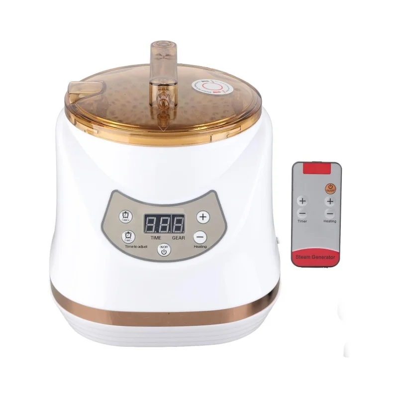 Spa Large Capacity Electric Sauna Heater Wet Steam 2 Liter Generator Portable Sauna Steamer Pot Generator For Steam Saunas