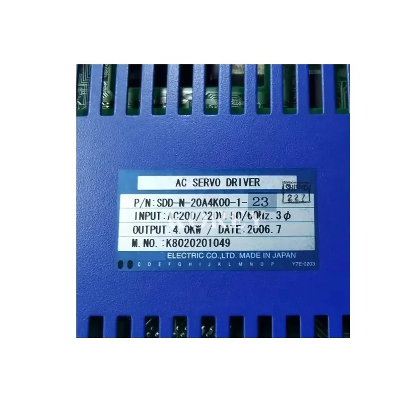 Servo Driver SDD-N-20A4K00-1-22 SDD-N-20A4K00-1-23 Spot