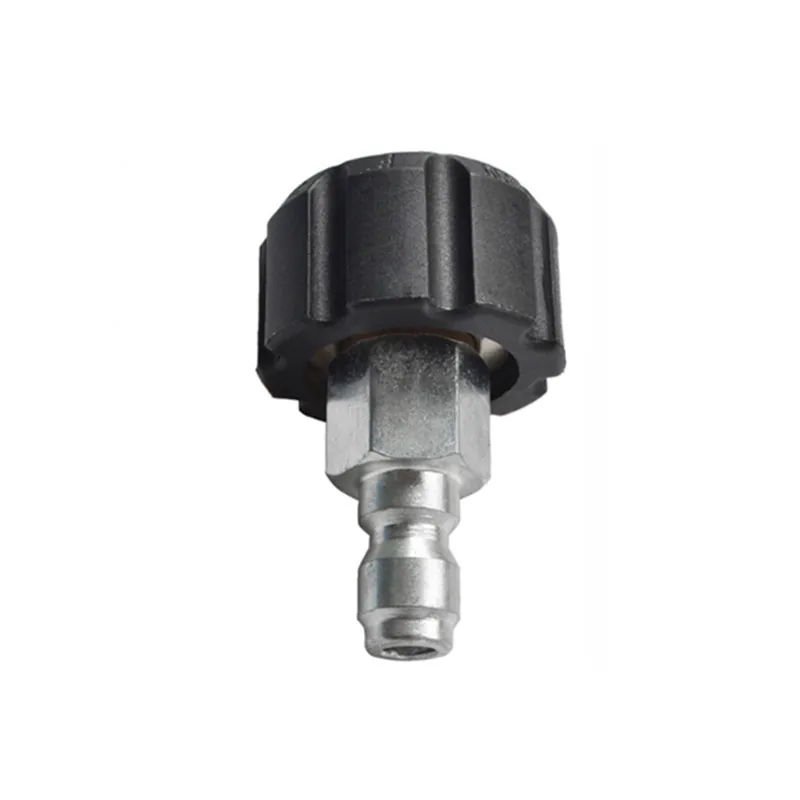 Pressure Washer Twist Connect M22 14 15mm X 1/4 inch Quick Disconnect Plug High Pressure Fitting Quick Coupler Nipple