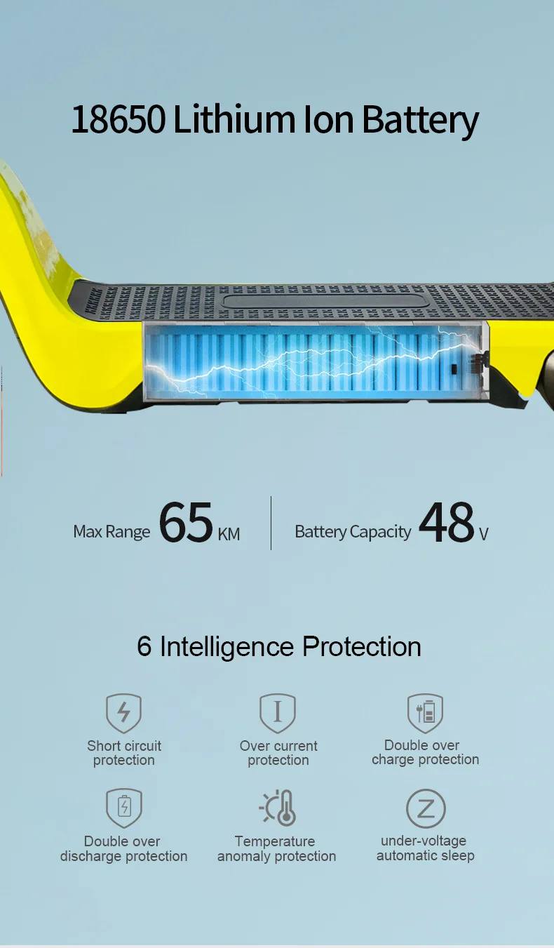 fastest delivery high power max load self balancing long range aluminum alloy 2 wheel 10inch big kick scooter electric