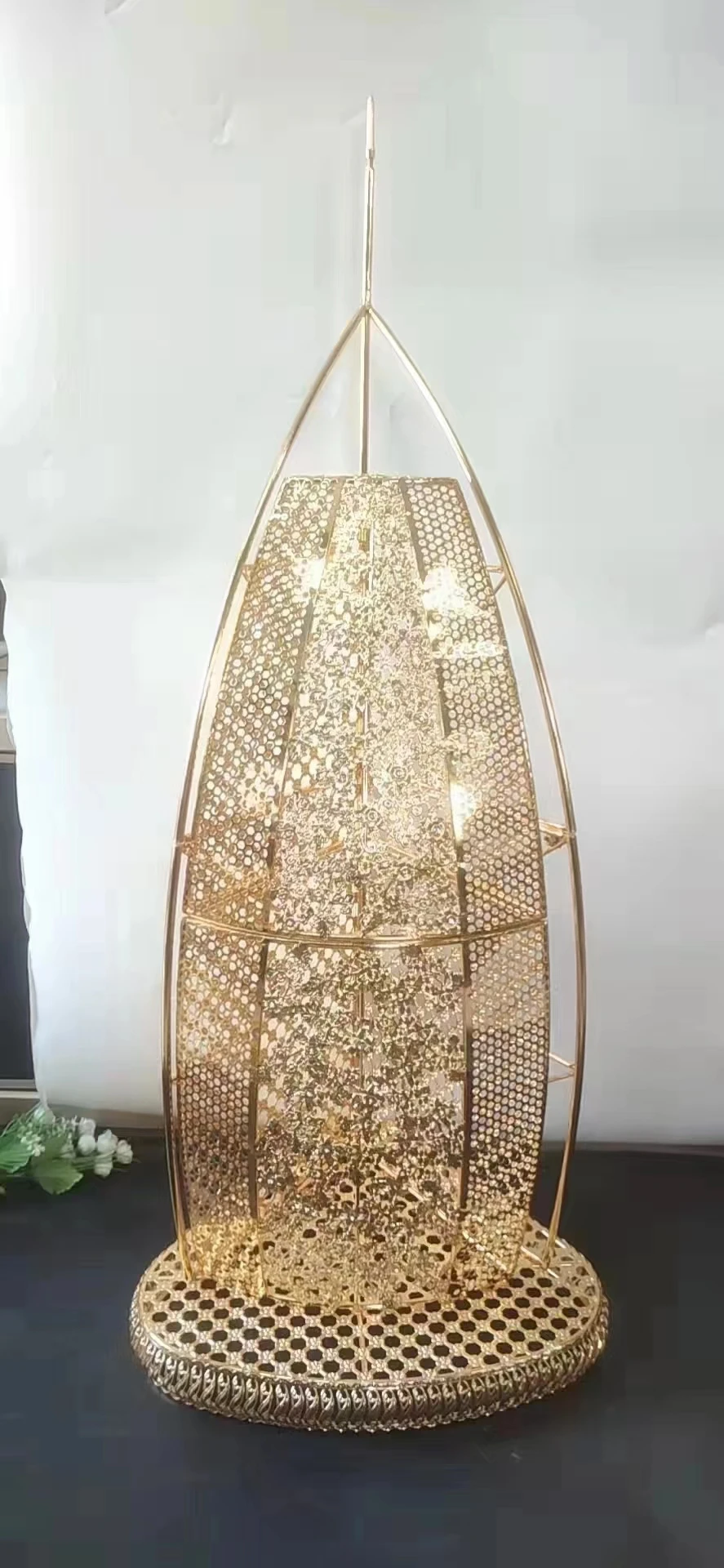 Golden and Silver Large big size Incense Burner for Luxurious Home and Hotel Decoration