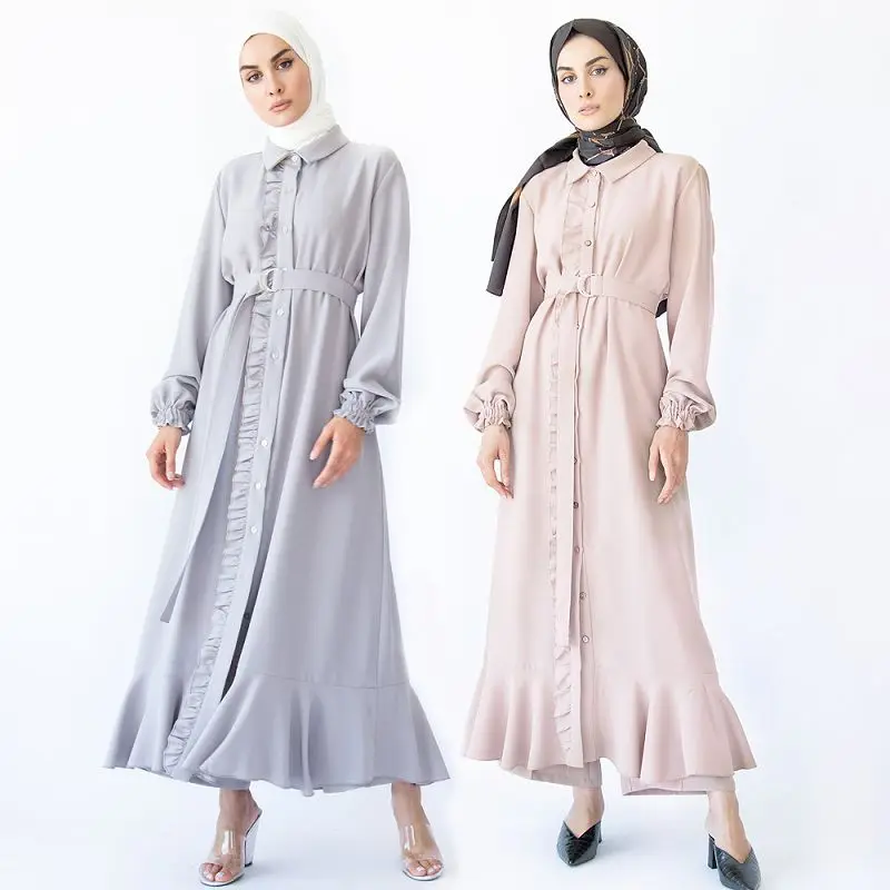 Reliable Quality Saudi Arabian Robe Islamic Maxi Long Clothing Abaya Dresses For Muslim Women