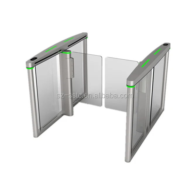 Pedestrian Access Control Gates Automatic Swing Barrier Security Swing Gates High Quality Access Control