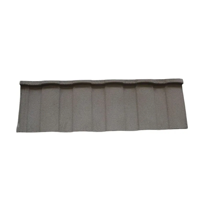 Hail-Resistant Lightweight Stone Chips Coated Metal Roof Tiles, Japanese Roof Tiles For Sale