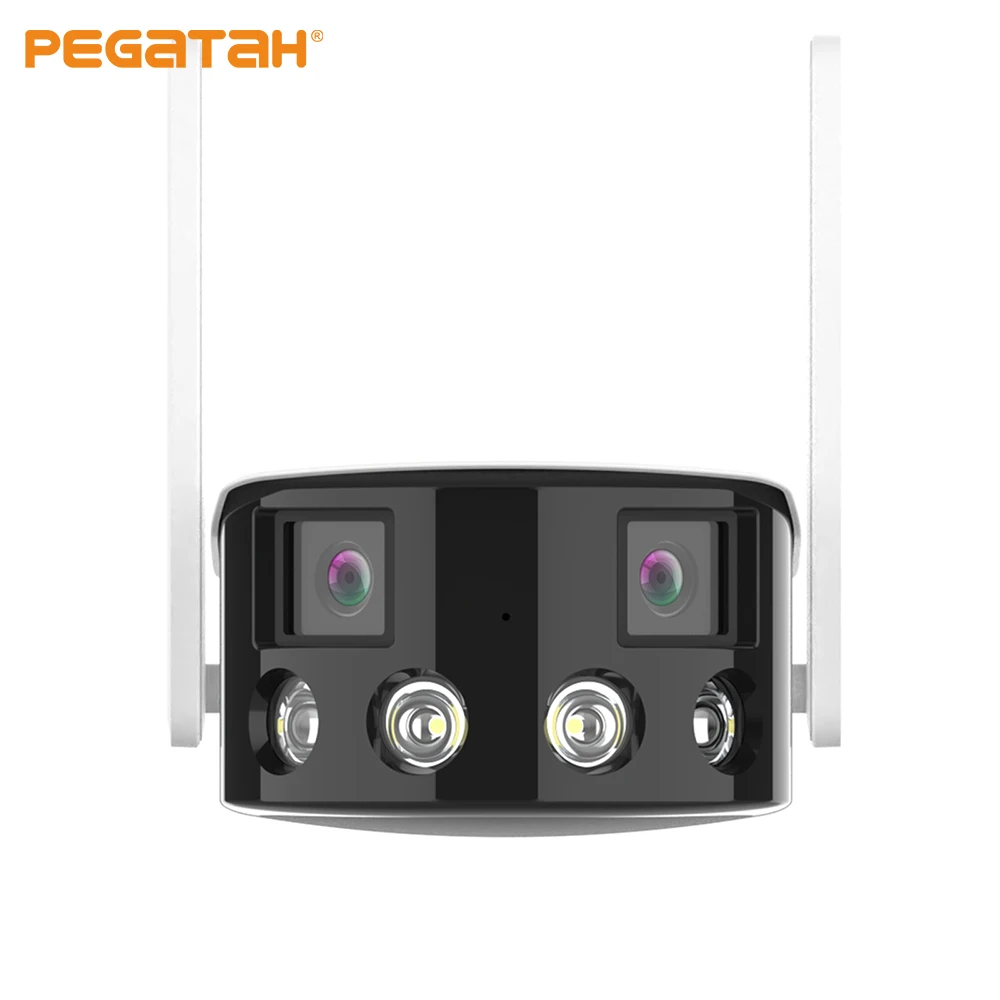 4MP 180 Degrees Day Night Full Color Picture Quality Smart Human And Vehicle Identification PTZ Security Camera