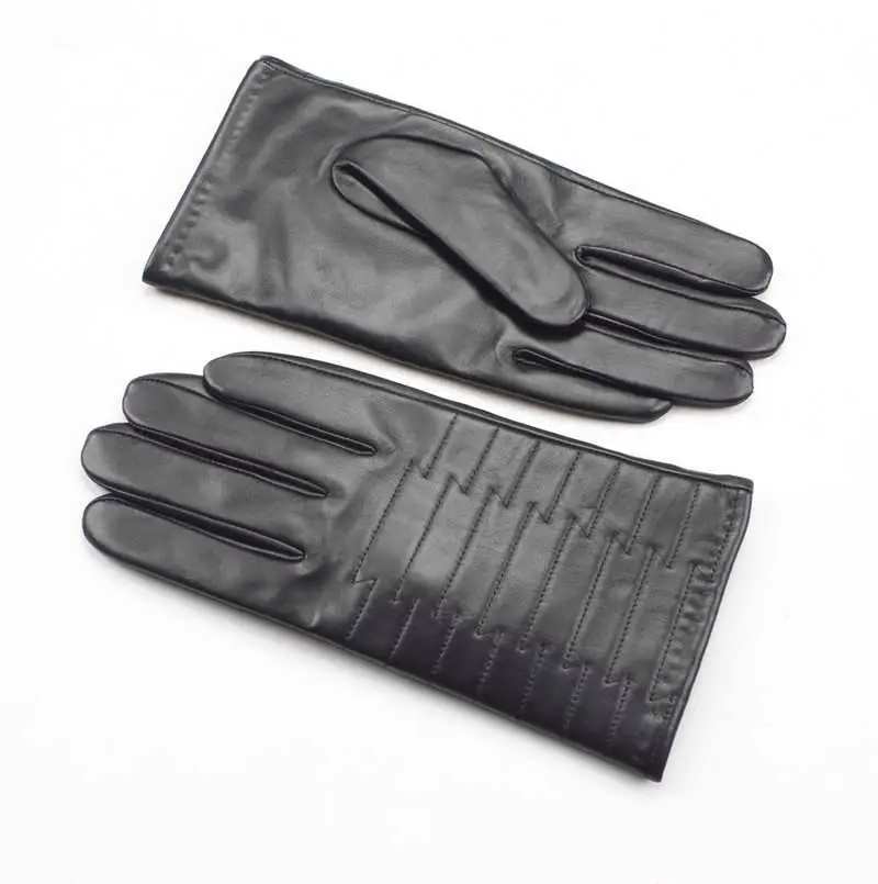 Professional factory directly supply genuine leather gloves winter fashion