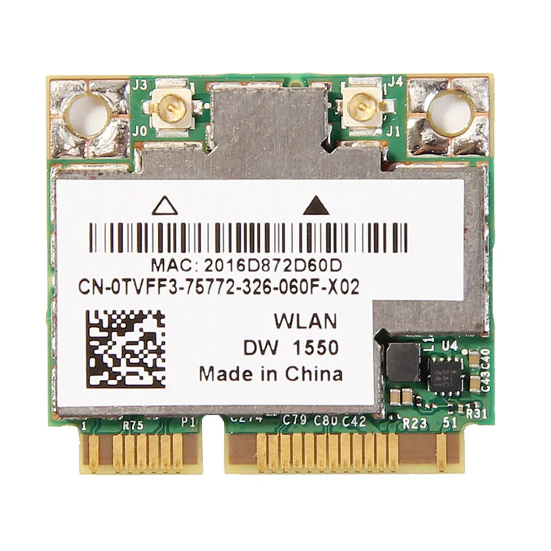 NEW AzureWave for Broadcom BCM94352HMB BCM94352 802.11/ac 867Mbps wifi Half Mini PCI-E DW1550 Wireless Card with BT 4.0