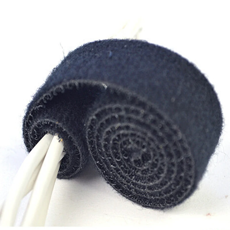 
25m Black And White Stock Magic Tape For Shoes 100%Nylon Hook And Loop 