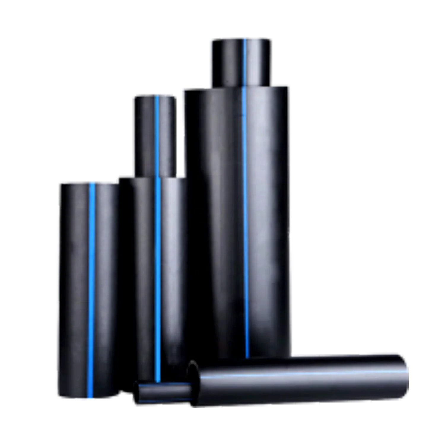 Plastic Tubes Pe100 Material Hdpe Water Line Pe Flexible Irrigation Pipe 20mm 25mm 32mm Hdpe Pipe 75mm for Agriculture