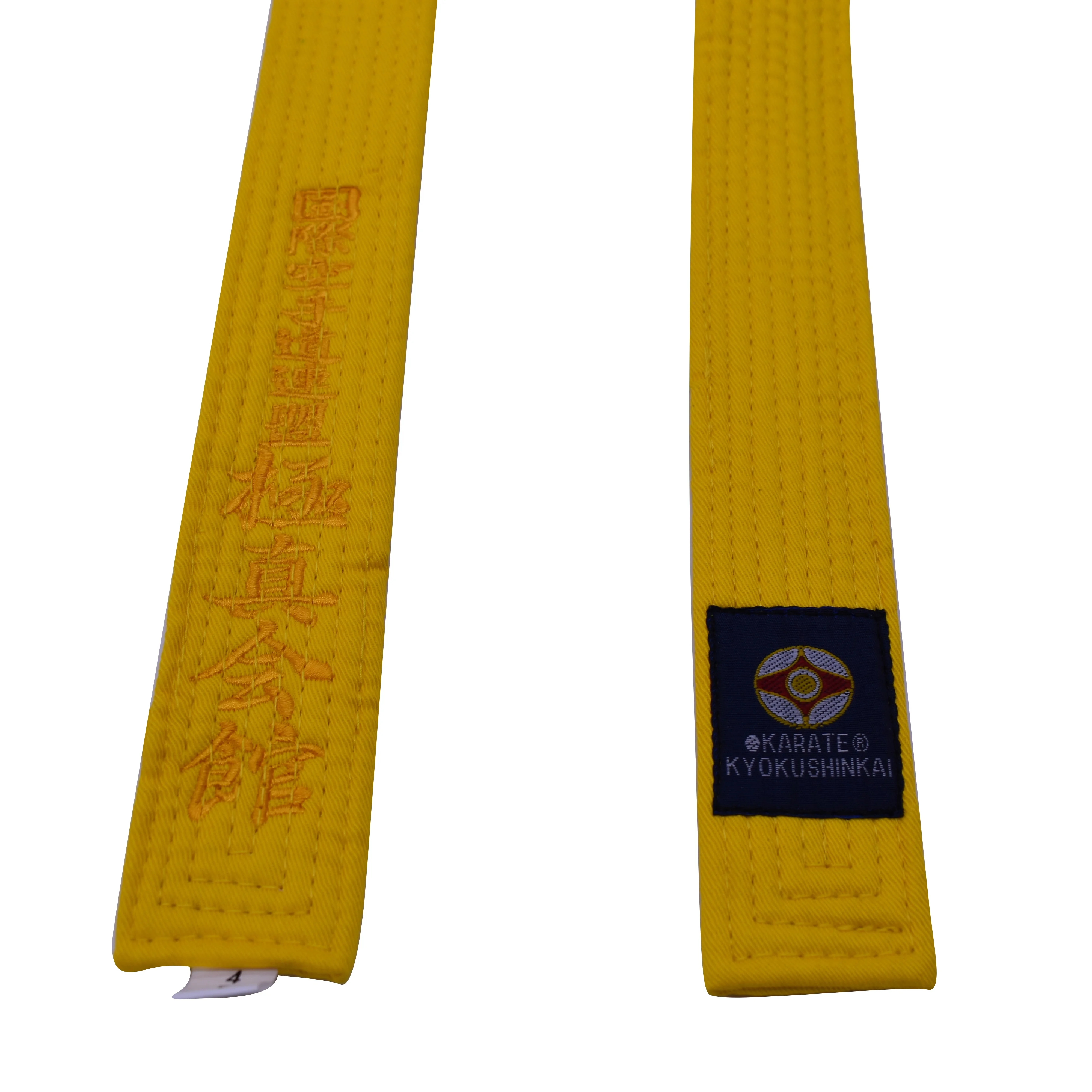 KYOKUSHIN KARATE EMBROIDERED BELTS SHINKYOKUSHIN