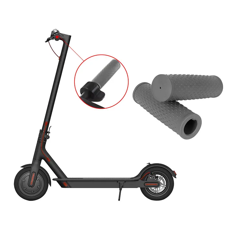 EU Warehouse Electric Scooter Rubber Handlebar Scooter Handle Gloves For Universal Scooter Replacement Parts Accessories