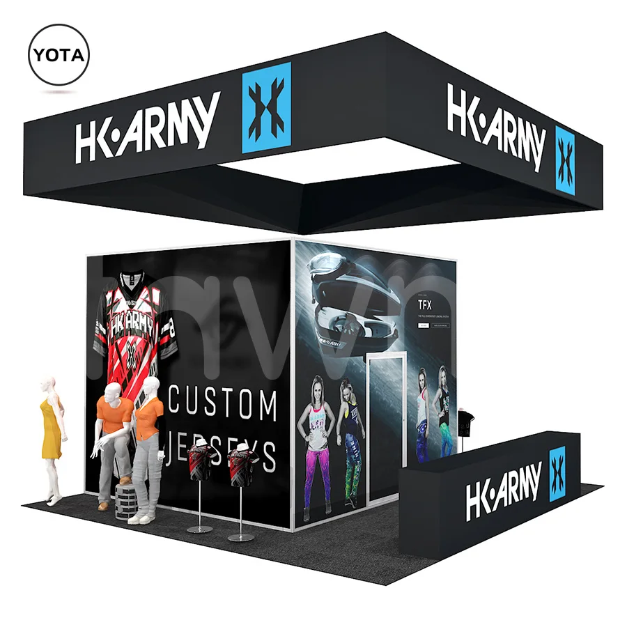 Тканевая подставка для фона tavw 6 м x 6 м, оборудование для торговли с подвесным баннером и отделением для хранения