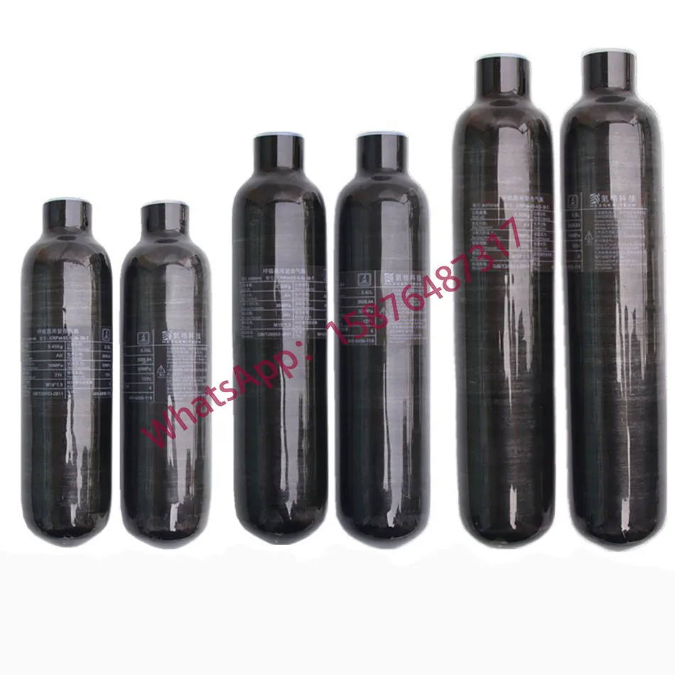 High-Pressure Oxygen Cylinders, High-Pressure Aluminum Cylinders, Thickened Explosion-Proof Aluminum Cylinders