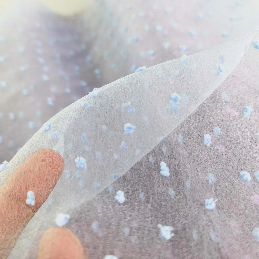 Stock sale dot mesh roll  fabric