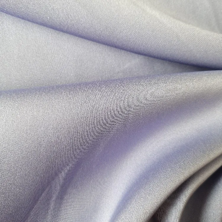 
wholesale 19 mm high quality CDC plain dyed Washable Stretch Silk Fabric 