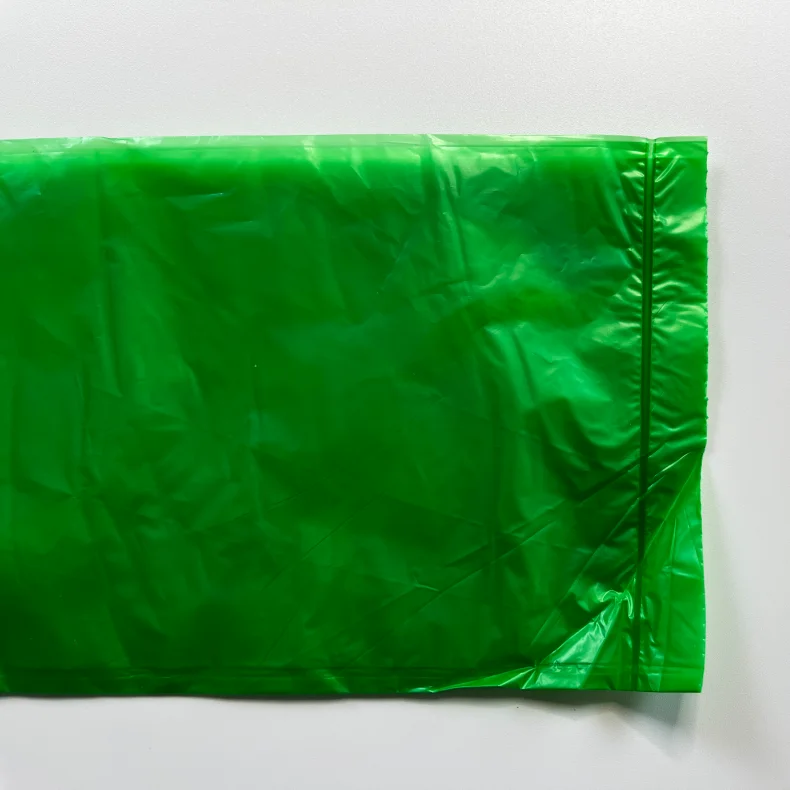 Hongcheng garbage bag thickened flat mouth even roll point break household hotel kitchen disposable plastic bags affordable