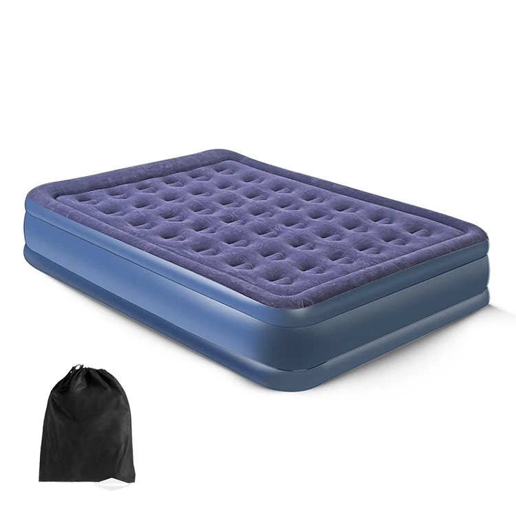 Intex 64762 built-in foot-pump blow up furniture set king size air inflatable bed mattress for bedroom indoor