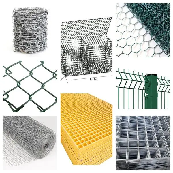 Popular Garden Chain Link Mesh Fence Easy assembled Mesh Fence PVC Coating Chain Link  Mesh