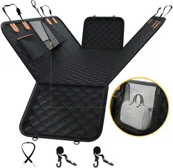 Custom Waterproof Dog Car Seat Cover hammock mesh window universal car dog seat cover pet seat cover for cars