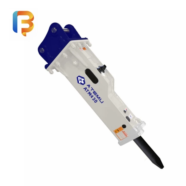 china yantai atm free customized Lower noise 8ton excavator silent hammer hydraulic breaker for sale