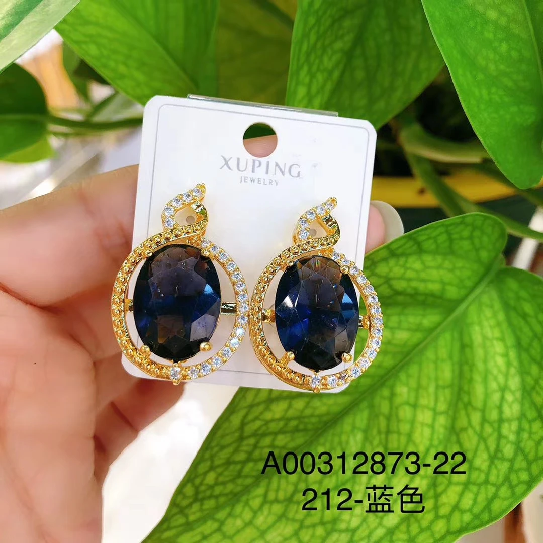 05E628 fashion 2020 new designs high quality dubai gold color earrings for women