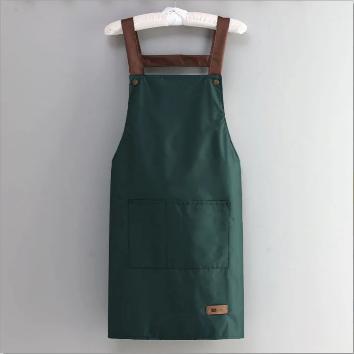 Kitchen Home Apron New Waterproof Oil Anti-fouling Cooking Housework Waist Fashion Lovely Work Clothes