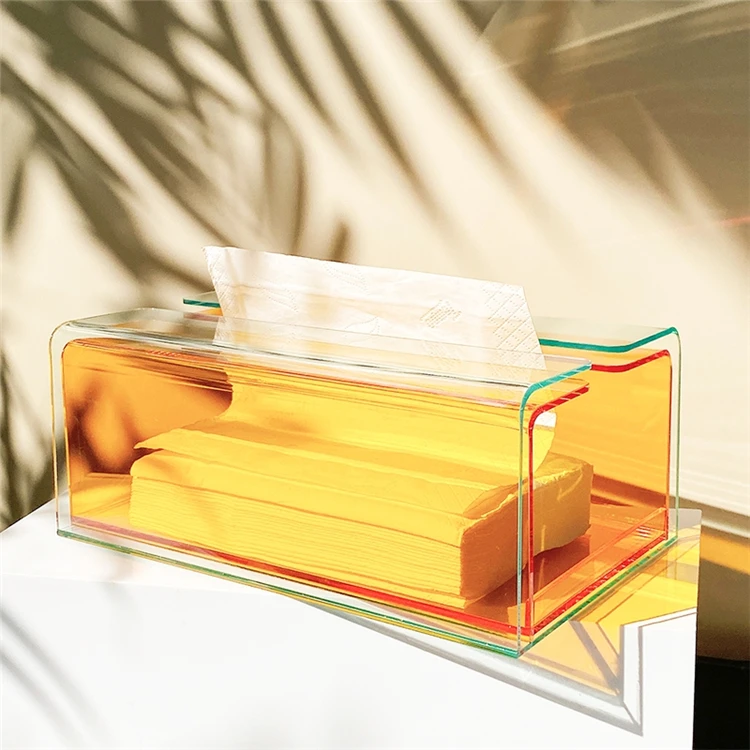 luxury home decors finest acrylic box car tissue box for living room bedroom office cafe tissue holder