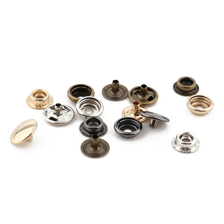 
Wholesale hot sale fashion garment accessories high quality metal button snap 