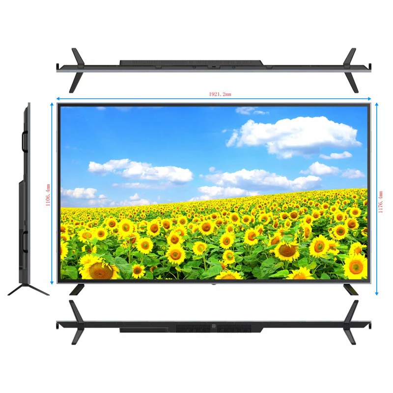 Hot Selling LCD TV Flat Flat Hotel Home Furnishing 32 50 55 65 Inch TV 4K Smart LCD