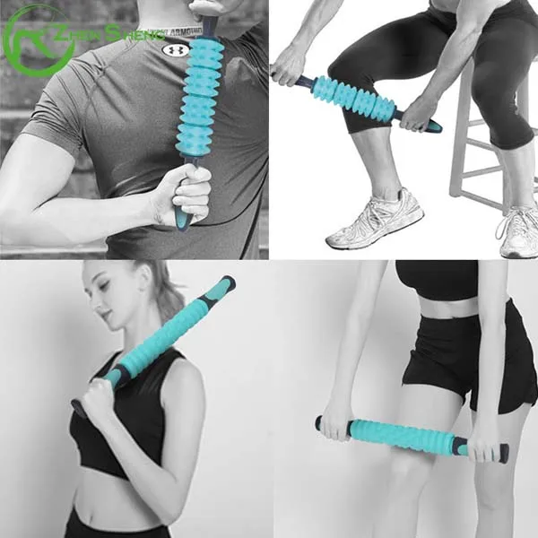 Zhensheng Wholesale Muscle Roller Stick Exercises Yoga Therapy Tool Muscle Roller Massage Stick