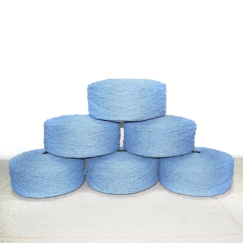 8 Ne recycled open end cotton yarn/ knitting cotton yarn