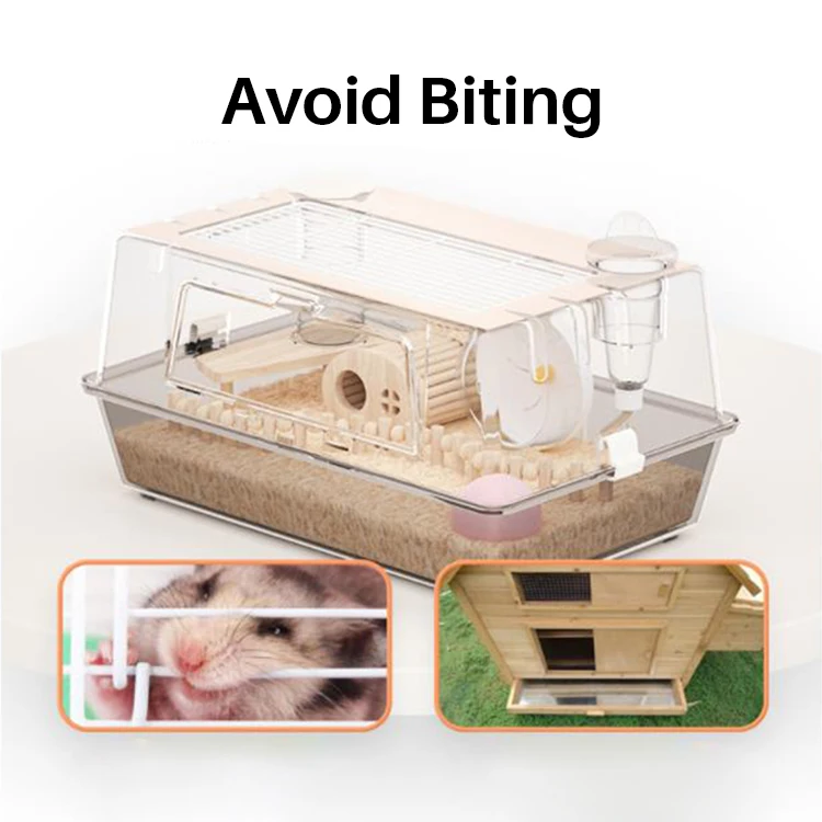 Acrylic Genuine Pig Cage Run For Rabbit Guinea Pig Hamster Indoor and Outdoor