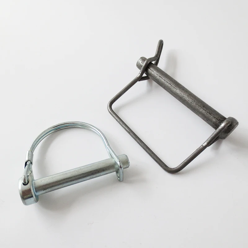 Quick Lock Release Trailer Truck Safety Pin D Type Round Lock Pin with Double Wire