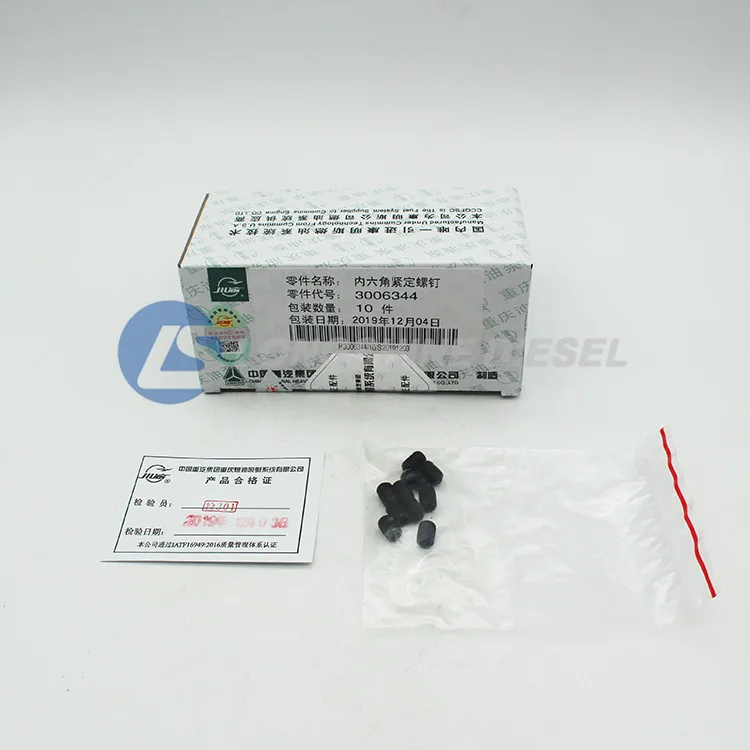Genuine Diesel Injection Pump Spare Parts for Cummins Socket Set Screw 3006344