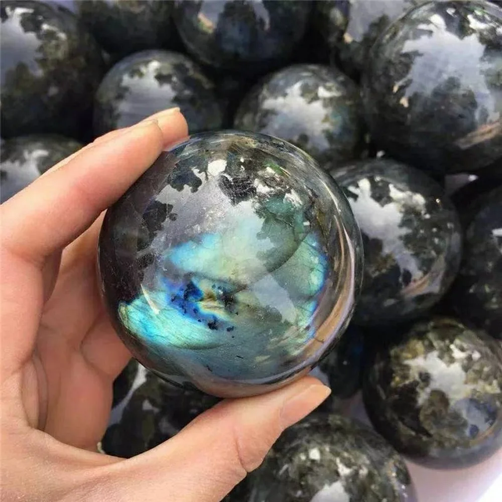 Natural healing labradorite gemstone sphere crystal ball for healing labradorite agate sphere buy from natural gemstone export