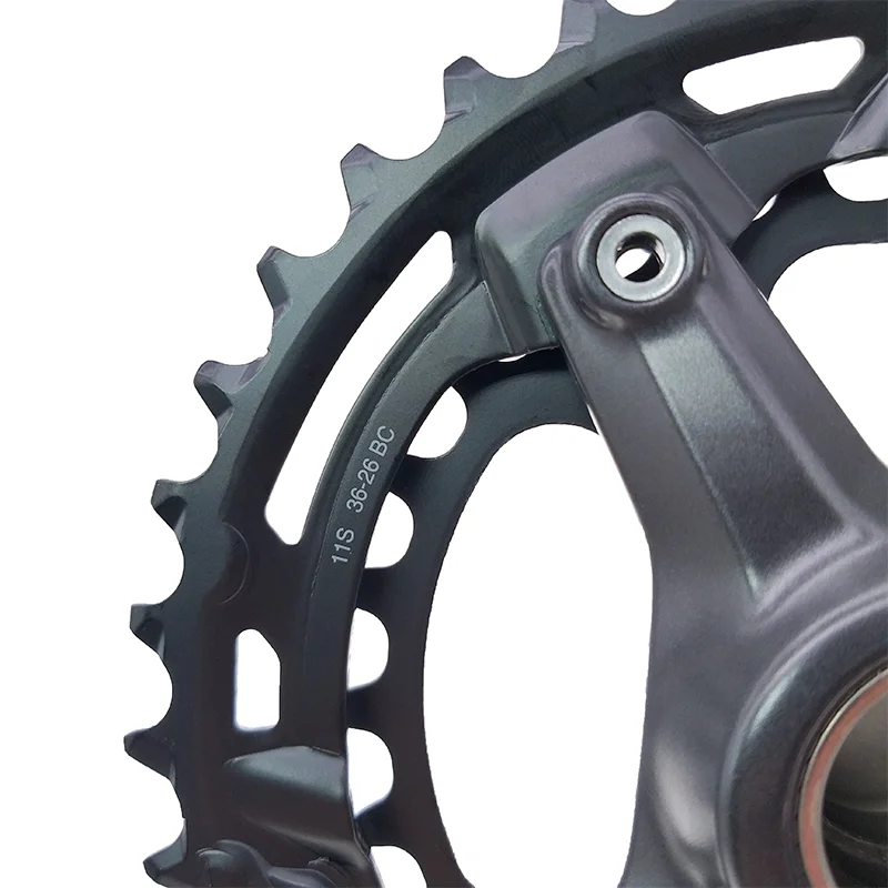 Shimano DEORE M5100 2x11s 2-PIECE FRONT CHAIN CRANKSET FC-M5100-2 11 SPEED MTB mountain bike CRANKARM WITH BB52 CHAINWHEEL